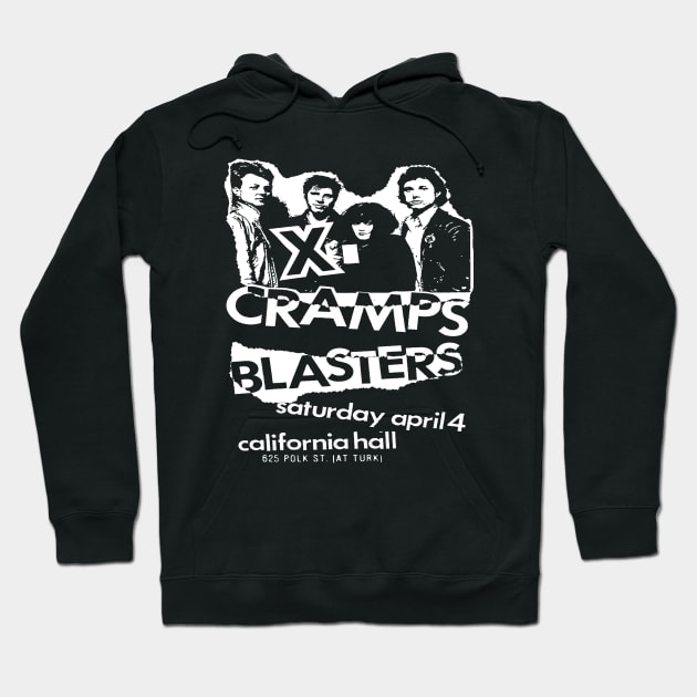 Punk Club show flyer t shirt Hoodie by TeeFection